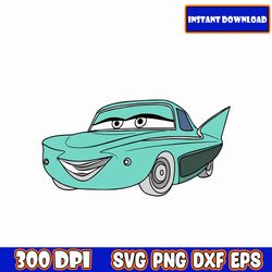 Cars Planes Clipart PNG, Cars Layered SVG, Lightning McQueen, Cars Planes Sublimation, McQueen Cars Birthday Gifts