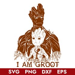I Am Groot Svg, Groot Svg, Groot Cricut Svg, Png Dxf Eps Digital File