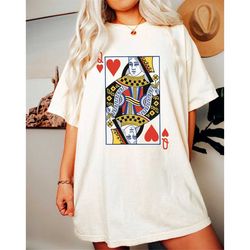 Queen of Hearts Shirt -funny shirt,funny tee,graphic tees,vintage t shirt,queen of hearts sweatshirt,queen of hearts tsh