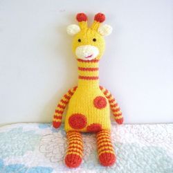 Amigurumi Knit Giraffe Pattern Digital Download