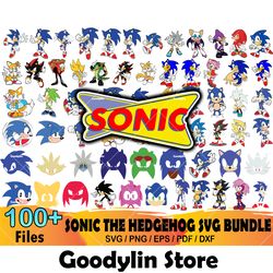 Sonic The Hedgehog Bundle Svg, Sonic Svg, Sonic Characters Svg, sonic bundle svg, sonic alphabet svg, sonic font svg