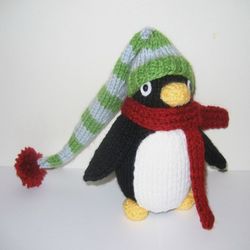 Amigurumi Knit Penguin Pattern Digital Download