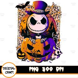 Jack Skellington Png, Spooky Jack, Halloween Nightmare Before, Png Digital Design Sublimation