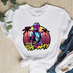 Dadalorian Star Wars Galaxy Edge Shirt, New Dad Husband Papa Gift, Father's Day Tee, Gift for him, This Is The Way,