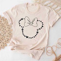 Vintage Minnie Crewneck Shirt, Disney Shirt, Minnie Mouse Ears Shirt, Minnie Christmas Shirt, Minnie Shirt, Disney Girl