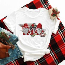 Gnome Shirt, Hot Cocoa Gnome Shirts, Cute Gnomes Shirt, Christmas Shirt, Christmas Gift, Gnome Christmas Shirt