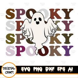 Spooky Svg, Spooky Clipart , Halloween Svg Png , Spooky svg, Spooky Vibes Svg, Halloween svg, Trick Or TreaSvg, GhoSvg D