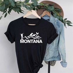 Montana Shirt, Montana T-shirt, Home State Montana, Montana Lover Shirt, State Shirt, Montana Gifts, Montana Souvenir, G