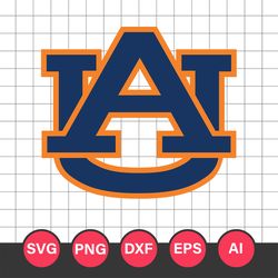 Auburn Tigers Logo Svg, Auburn Tigers Svg, Auburn Tigers Cricut Svg, NCAA Logo Svg Digital File