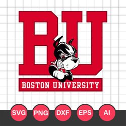 Boston University Terriers Logo Svg, Boston University Terriers, Boston University Terries Cricut Svg, NCAA Logo Svg