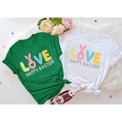 Bunny Easter Shirt, Easter Shirt, Rabbit Lover Gift, Easter Bunny Shirt, Rabbit Gift, Nature Lover, Cute Easter Shirt, B
