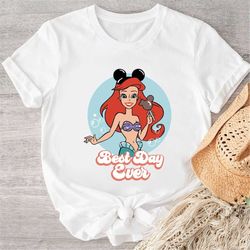 Disney Princess Shirt, Ariel Best Day Ever Shirts, Disney Ariel Shirt, Little Mermaid Shirt, Disneyland Shirt, Magic Kin