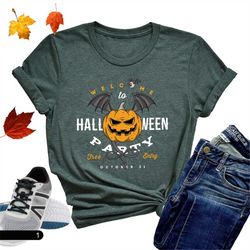 Halloween Shirt, Halloween Shirt, Halloween T-Shirt, Horror Shirts, Fall Shirt for Women, Witch Shirt, Halloween Party T