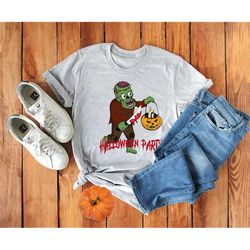 Frankenstian Shirt, Zombie TShirt, Halloween Costume, Dead Shirt, Horror T Shirt, Ghost Shirts, Funny Halloween Men Shir
