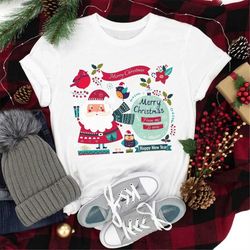 Papa Claus Shirt, Grandpa Santa Claus Shirt, Christmas Papa Shirt, Personalized Papa Christmas Shirt