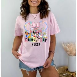 Disney Trip 2023 Family Shirts, Family Disney Trip 2023 Shirts, Disney 2023 Vacation Tshirt, First Disney Trip 2023, Dis