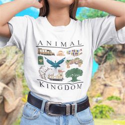 Animal Kingdom Vintage Style T-Shirt