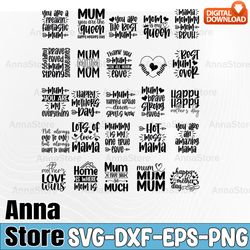 The Mega Mother's Day SVG Bundle,Mother's Day Svg Mega Bundle, Mom svg Bundle, Mama svg Bundle, Mother svg Gifts