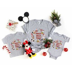Christmas Disney Holly Jolly Vibes Shirt, Disney Christmas Shirt, Disney Shirt, Winter Disney Shirt, Holly Jolly Vibes S