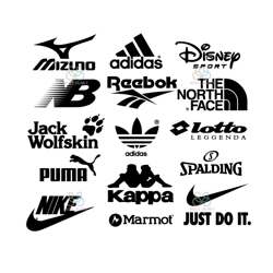 Brand Logo Bundle Svg, Nike Logo Svg, Famous Logo Svg, Brand Logo Svg