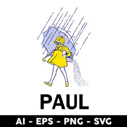 Don't Be Salty Paul Svg, Salty Paul Svg, Png Dxf Eps File - Digital File