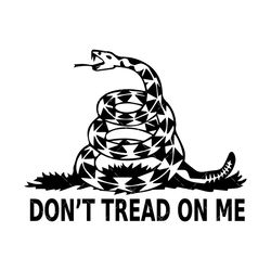 Dont Tread On Me SVG, PNG, PDF, Silhouette, Cricut, Decal