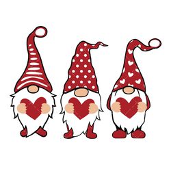 Gnomes Valentines Day SVG, PNG, PDF, Gnomies SVG, Gnome SVG