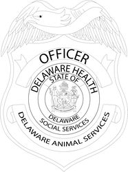 DELAWARE HEALTH ANIMAL SERVICES vector file for laser engraving, cnc router, cutting, engraving, cricut, vinyl cutting f
