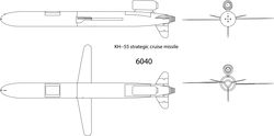 KH-55 strategic cruise missile vector file laser engraving, cnc router, cutting, engraving, cricut, vinyl cutting file