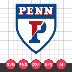 Penn Quakers Logo Svg, Penn Quakers, Penn Quakers Clipart, Penn Quakers Cricut Svg, NCAA Svg Digital File