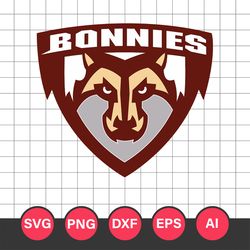 St Bonaventure Bonnies Logo Svg, St Bonaventure Bonnies, St Bonaventure Bonnies Cricut Svg, NCAA Svg File