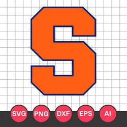 Syracuse Orange Logo Svg, Syracuse Orange, Syracuse Orange Cricut Svg, NCAA Svg File