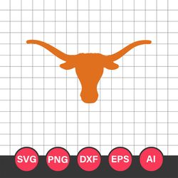 Texas Longhorns Logo Svg, Texas Longhorns, Texas Longhorns Cricut Svg, NCAA Svg File