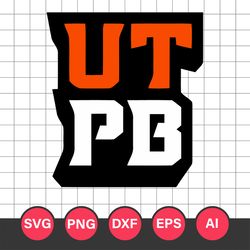 UTPB Falcons Logo Svg, UTPB Falcons, UTPB Falcons Cricut Svg, NCAA Svg File