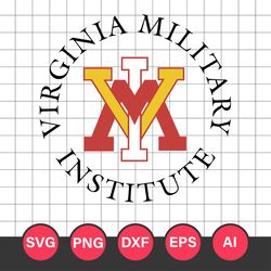 VMI Keydets Logo, VMI Keydets, VMI Keydets Cricut Svg, NCAA Svg File