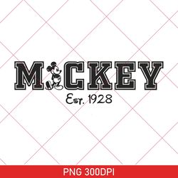 Retro Mickey & CO Est.1928 PNG, Disneyworld PNG, Vintage Disneyland PNG, Mickey And Friends, Disney Family PNG 300DPI