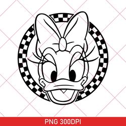 Retro Daisy Duck PNG, Daisy Duck Trip PNG, Disney Girl Trip PNG, Disney World PNG, Disneyland PNG, Daisy Character PNG