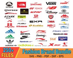 Logo Brand Bundle Brand logo svg, Fashion brand svg, Fashion svg, Logo bundle svg, Instant Download Svg,Brand Logo Svg
