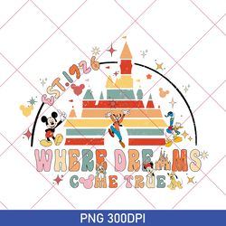 Where Dreams Come True Disney PNG, Disney Aesthetic PNG, Where Dreams Come True Aesthetic Disney PNG, Disney Funny PNG