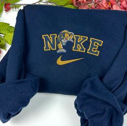 Nike Florida International Panthers Embroidered Sweatshirt, NCAA Embroidered Sweater, FIU Panthers Shirt, Unisex Shirts