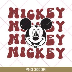 Cute Mickey Checkered PNG, Mickey PNG, Retro Disney PNG For Men Women, Mickey Mouse PNG, Vintage Disney PNG, Disneyland
