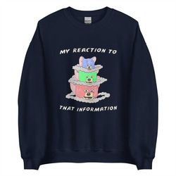 My Reaction Unisex Sweatshirt