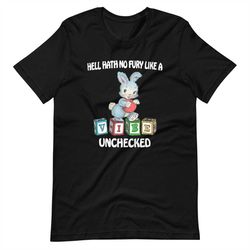 Unchecked Vibe Unisex t-shirt (Dark Version)