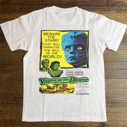 90s The Damned Village of The Damned T-Shirt, Vtg The Damned Shirt, Village of The Damned Shirt