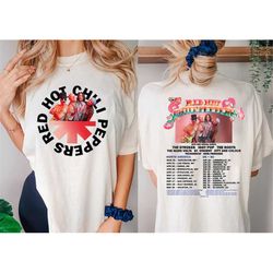 Red Hot Chili Peppers 2023 Tour T-Shirt, Red Hot Chili Peppers Shirt, 2023 Tour Shirt, RHCP Band Tour Concert 2023 Shirt