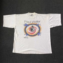 Vintage Paul Weller 90s Tour 1993 Promo Original T Shirt