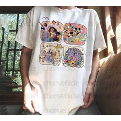 Epcot Flower & Garden Festival 2023 Shirt, Encanto, Figment Epcot Floral Shirt, Epcot Center 1982 Shirt, Disney World Sh