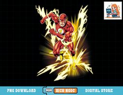 DC Comics The Flash Lightning Speed T-Shirt copy png