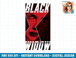 Marvel Black Widow Logo Fill Portrait png, sublimation copy