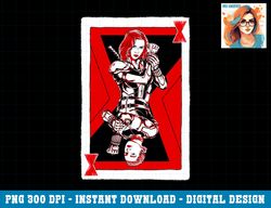Marvel Black Widow Playing Card png, sublimation.pngMarvel Black Widow Playing Card png, sublimation copy